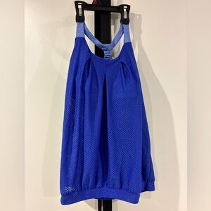 CAbi Heather Blue Racerback Tank Sz M